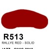 R513-MÀU ĐỎ ĐAM MÊ-RALLYE RED-SOLID