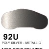 92U-MÀU BẠC POLY-POLY SILVER-METALLIC