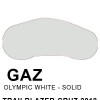 GAZ-MÀU TRẮNG LỊCH LÃM-OLYMPIC WHITE-SOLID