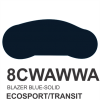 8CWAWWA-MÀU XANH TÍM SOLID-BLAZER BLUE-SOLID