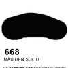 668-MÀU ĐEN SOLID-BLACK II-SOLID