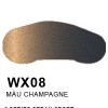 WX08-MÀU NÂU CHAMPAGNE-CHAMPAGNER QUARTZ-METALLIC